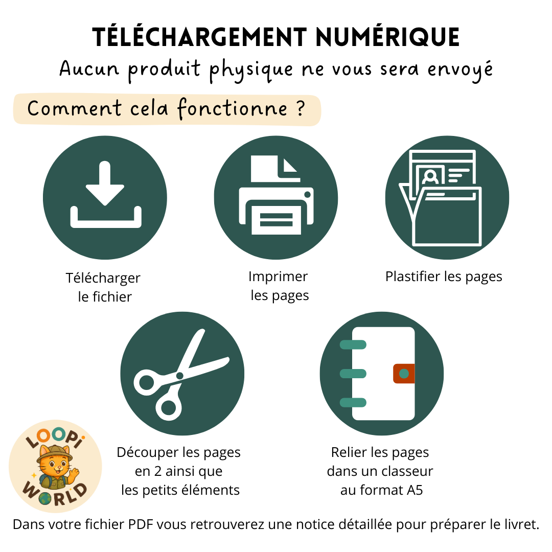 Lot de 2 livrets Loopi à Noël