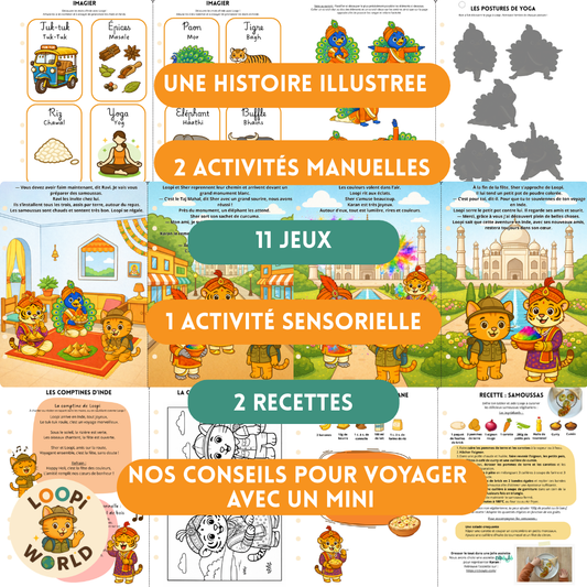 Loopi en Inde 1-3 ans