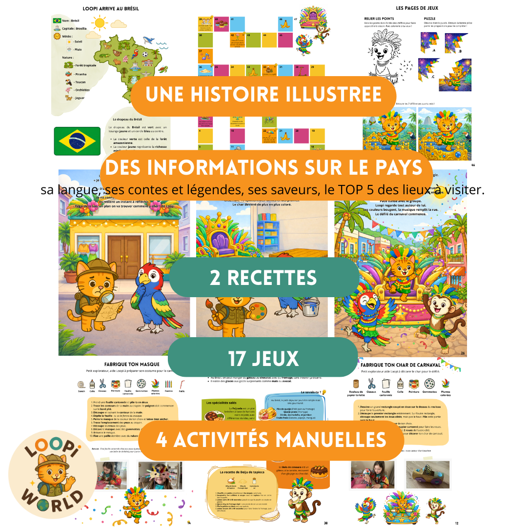 Loopi au Brésil 4-7 ans