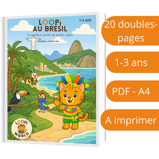 Loopi au Brésil 1-3 ans