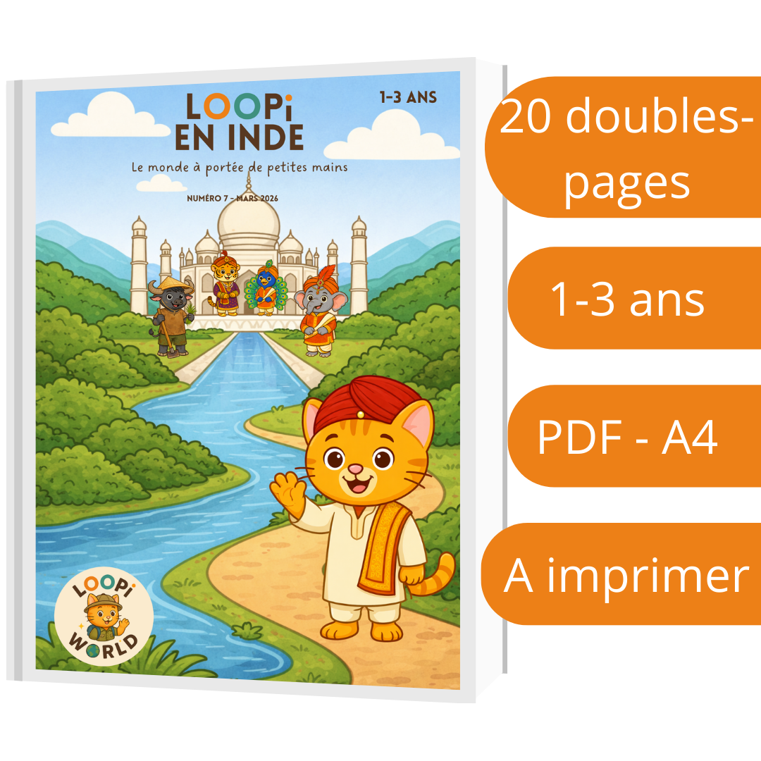 Loopi en Inde 1-3 ans