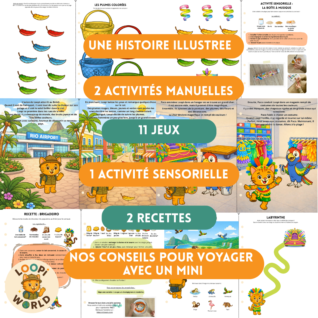 Loopi au Brésil 1-3 ans