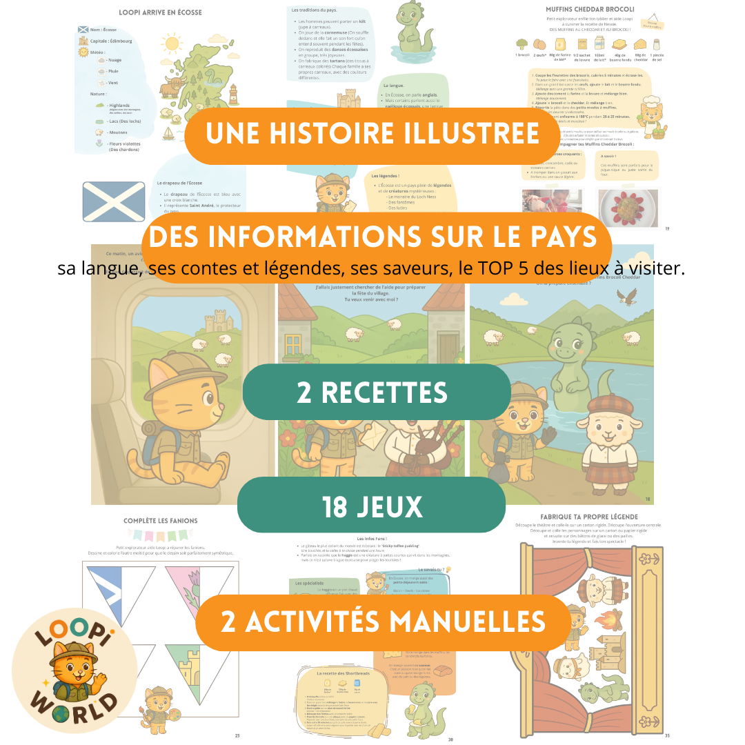 Loopi en Ecosse 4-7 ans